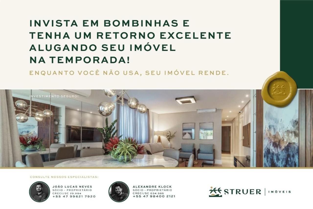 Adra 103 - Apartamento No Centro De Bombinhas - Rooftop Com Piscina E Academia - A Poucos Metros Da Praia - Zewnętrze zdjęcie